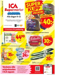 ICA Supermarket - Stockholm Globen - Förhandsvisning av reklamblad från butik ICA Supermarket aktuell från 10.11.2025
