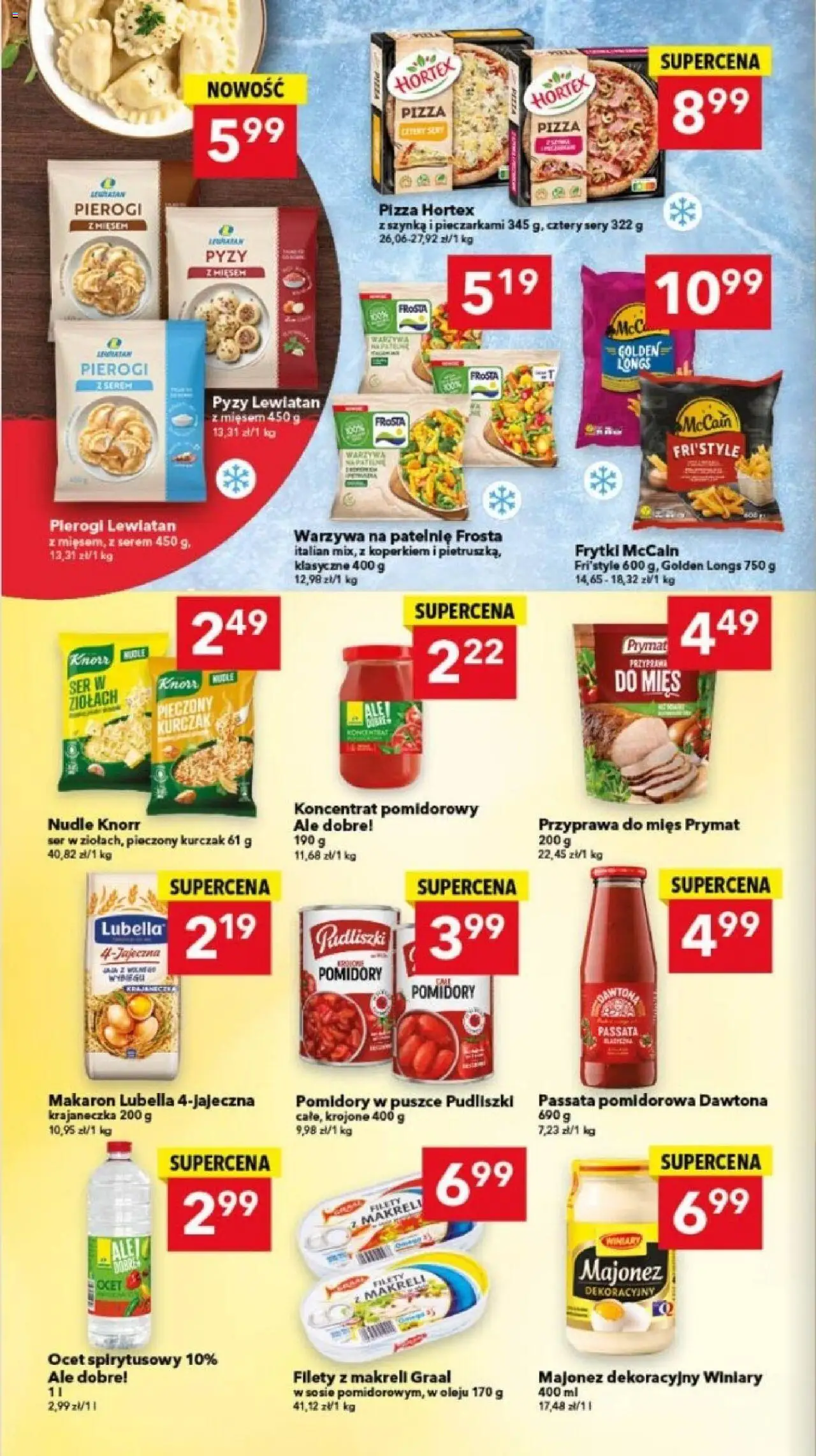 Lewiatan gazetka - Bydgoszcz od 11.09.2025 | Strona: 4 | Produkty: Patelnie, Pomidory w puszce, Pizza, Pomidory