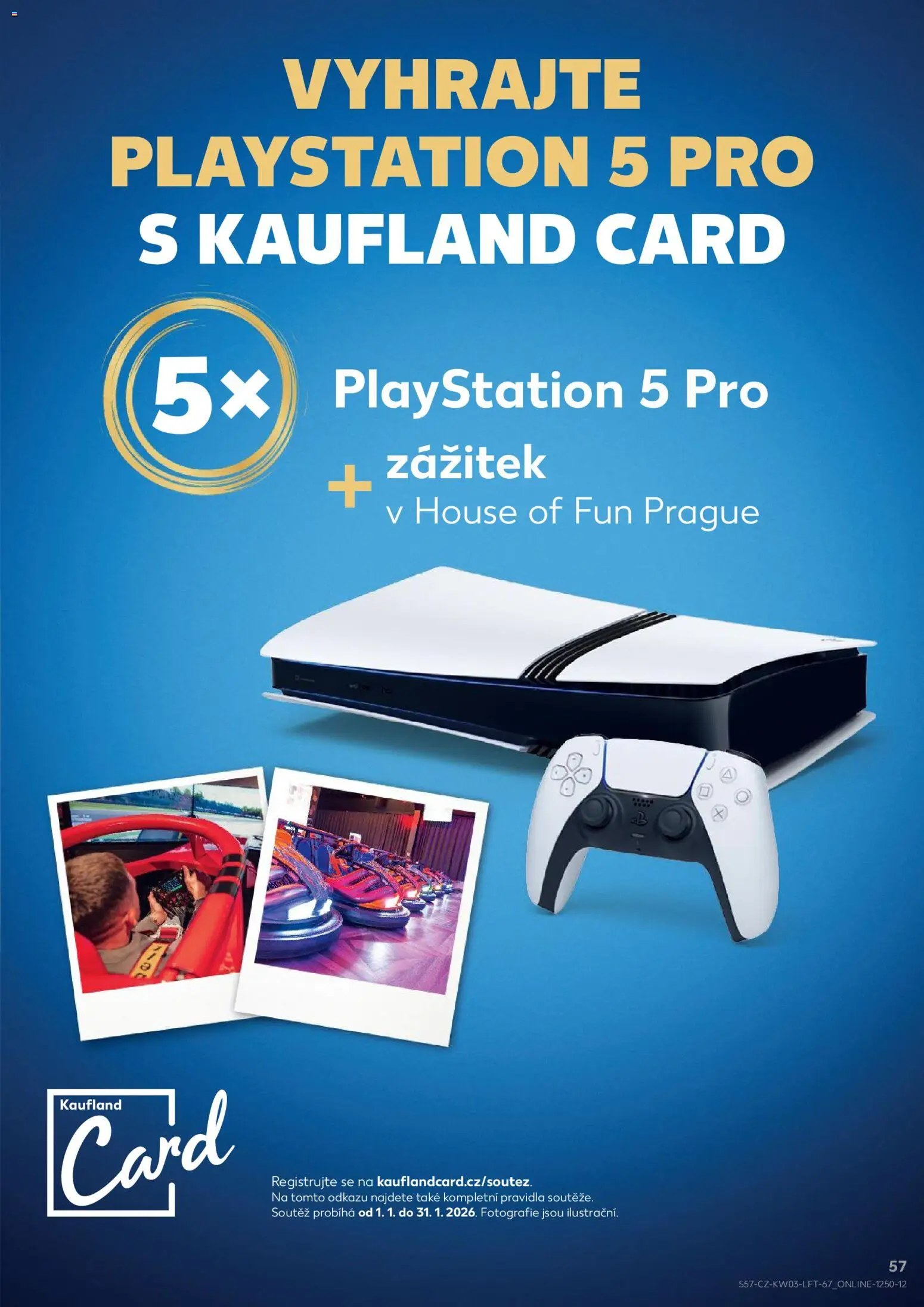 Kaufland leták od 14.01.2026 | Strana: 57 | Produkty: Playstation