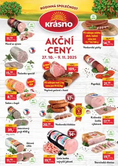 Náhled letáku MP Krásno leták od 27.10.2025