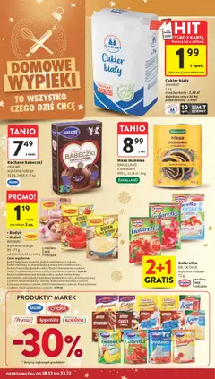 Pogląd oferty "Intermarche Gazetka" - ważna od 18.12.2025 | Strona: 26 | Produkty: Karta, Galaretka, Krem, Cukier