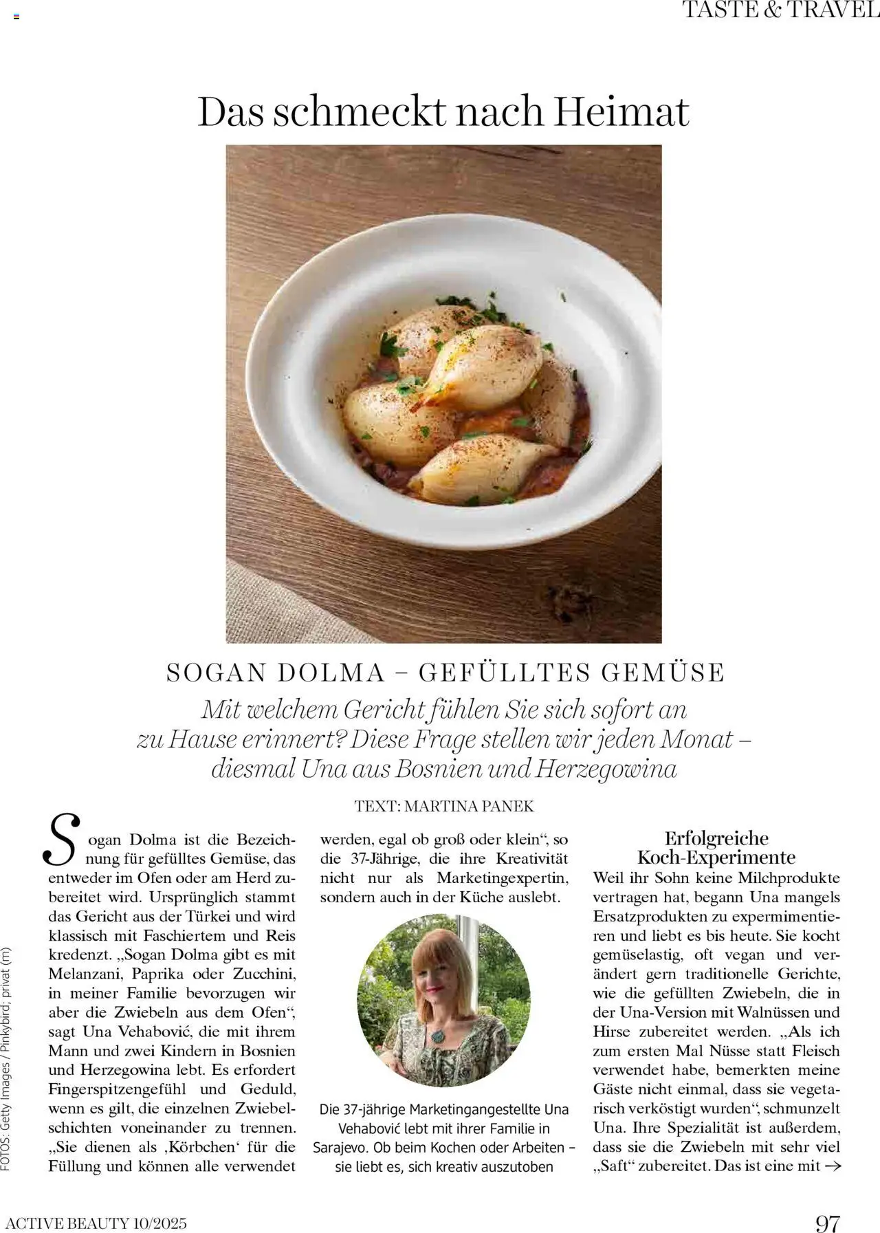 dm drogerie markt Active Beauty Magazin 10/2025 gültig ab 01.10.2025 | Seite: 97 | Produkte: Nüsse, Zwiebeln, Gemüse, Ofen