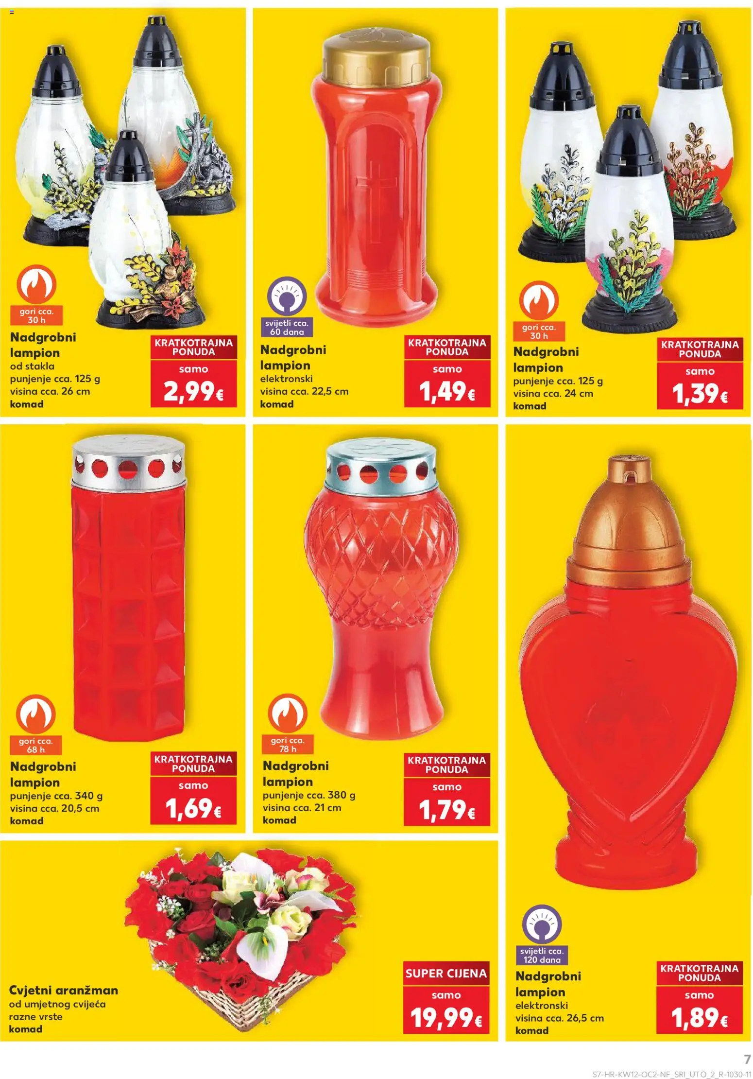 Kaufland katalog | vrijedi od 18.03.2026 | Stranica: 7 | Proizvodi: Lampion