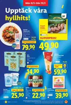 Lidl - Gäller 9/2-15/2 i din butik - Förhandsvisning av reklamblad från butik Lidl aktuell från 09.02.2026 | Sida: 9