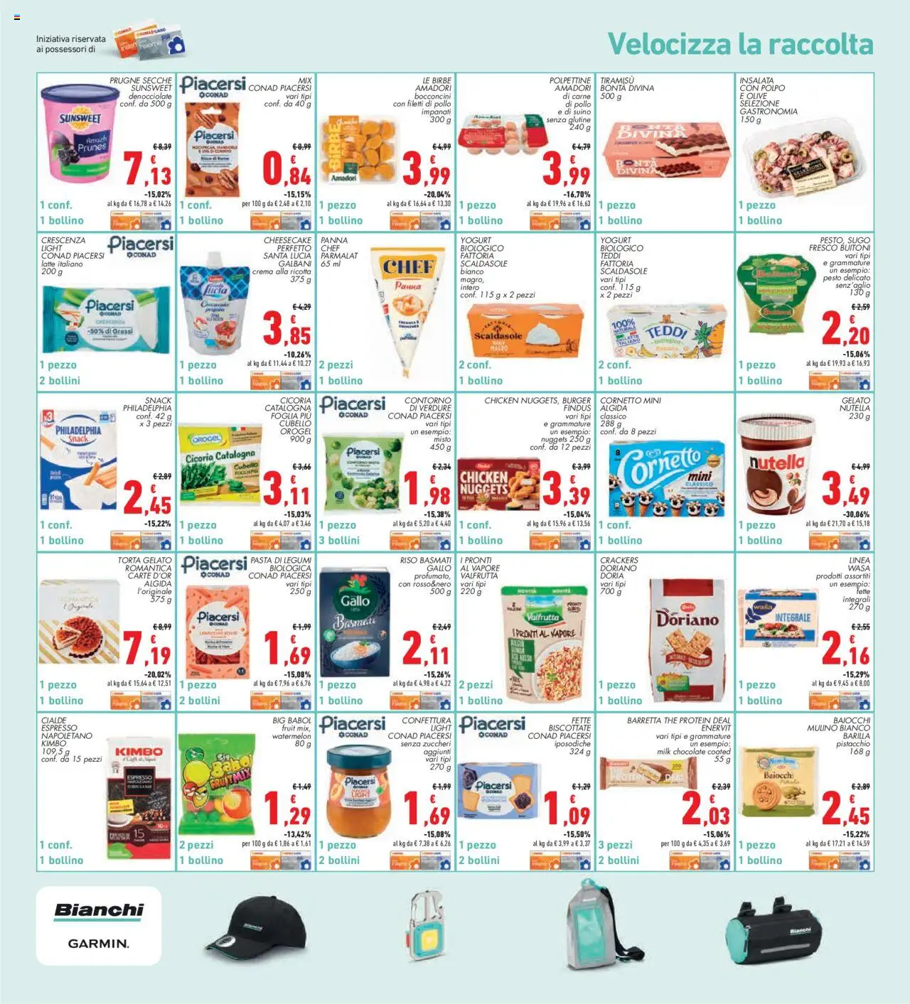 Volantino Conad del 28.08.2025 | Pagina: 30 | Prodotti: Crema, Pollo, Nutella, Ricotta
