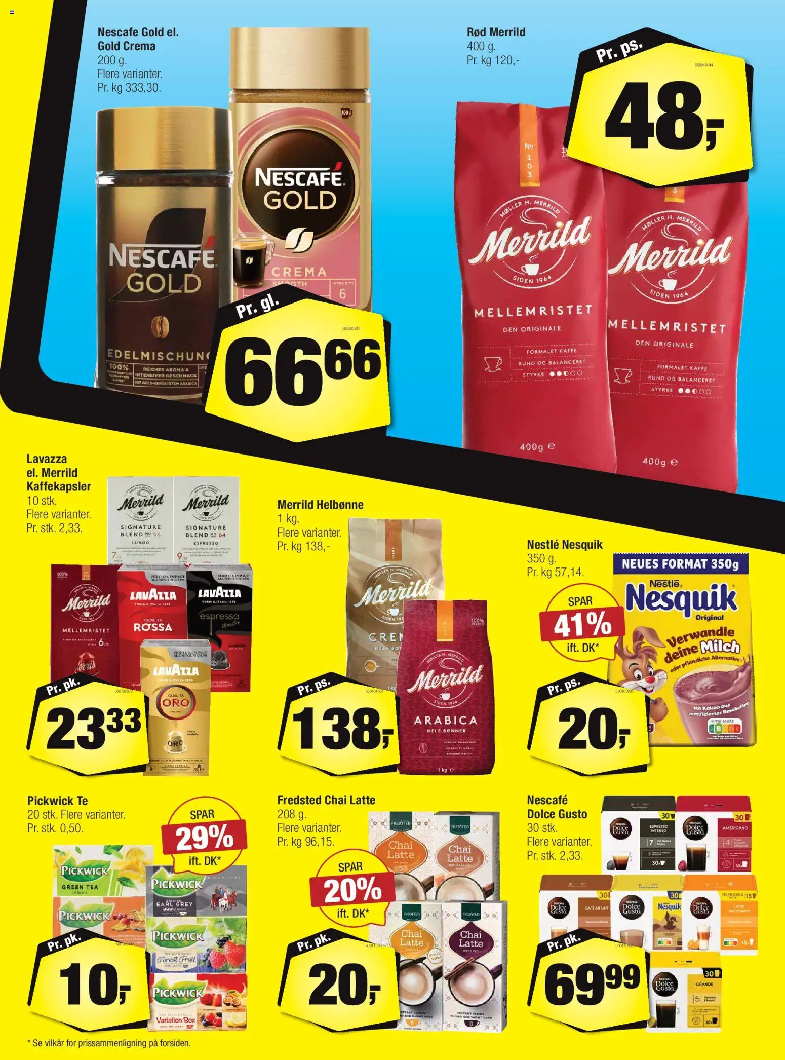 Calle tilbudsavis – gyldig fra 28.01.2026 | Side: 11 | Produkter: Te, Bønner, Kakao, Caps