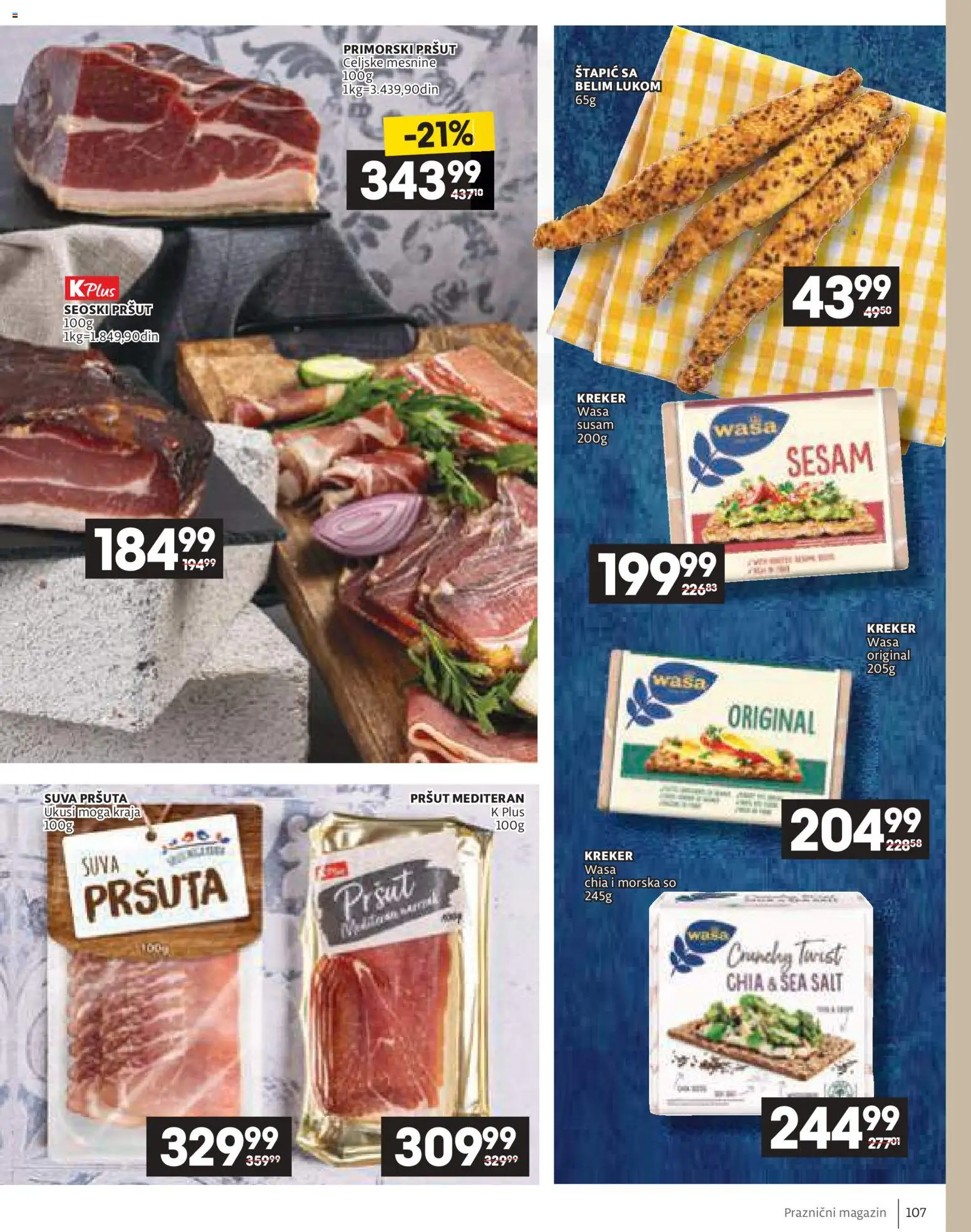 Idea katalog - važi od 11.12.2025 | Strana: 107 | Proizvode: Pršut, So