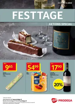 Prodega Aktionen Festtage ab 24.11.2025 gültig