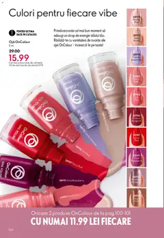 Ofertele Oriflame valabile de la 25.03.2026 | Pagină: 100 | Produse: Ojă