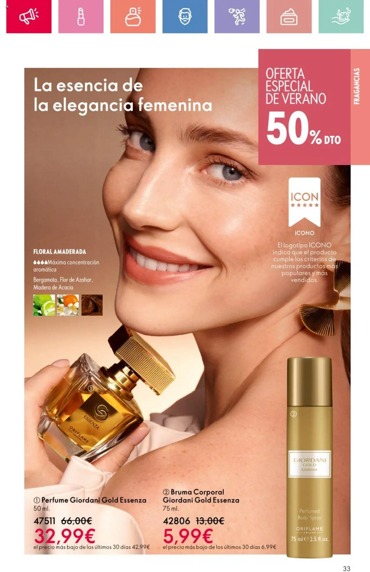 Oriflame - Catálogo Campaña 9 │ válido desde el 22.06.2025 | Página: 33 | Productos: Perfume, Body