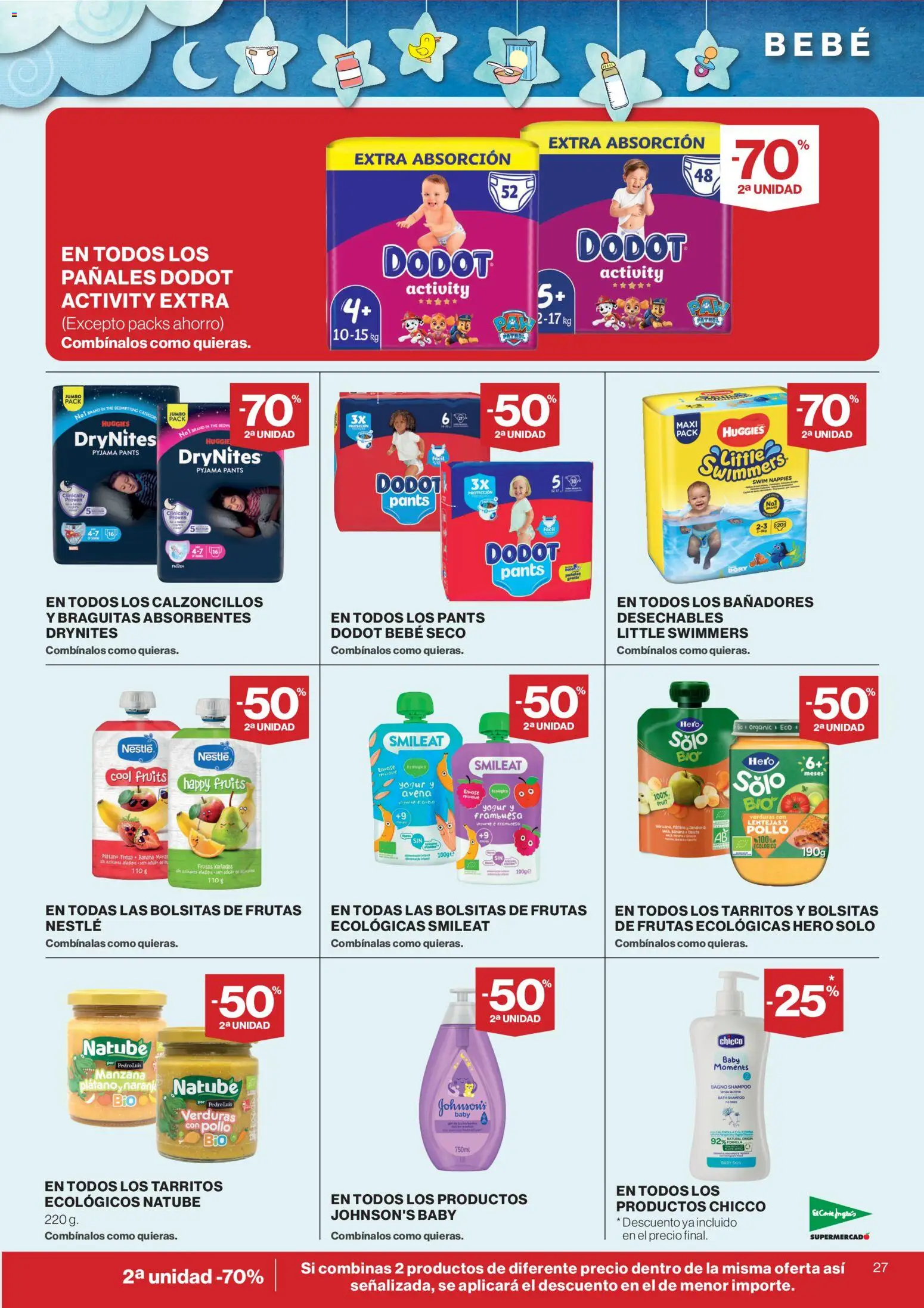 El Corte Inglés ofertas │ válido desde el 09.04.2026 | Página: 27 | Productos: Yogur, Manzana
