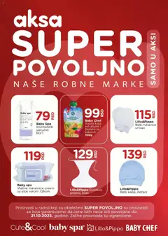 Aksa -  Super Povoljno - pregled Aksa kataloga - važi od 25.07.2025