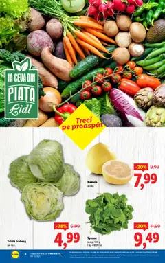 Ofertele Lidl valabile de la 13.10.2025 | Pagină: 6 | Produse: Pungă, Salată
