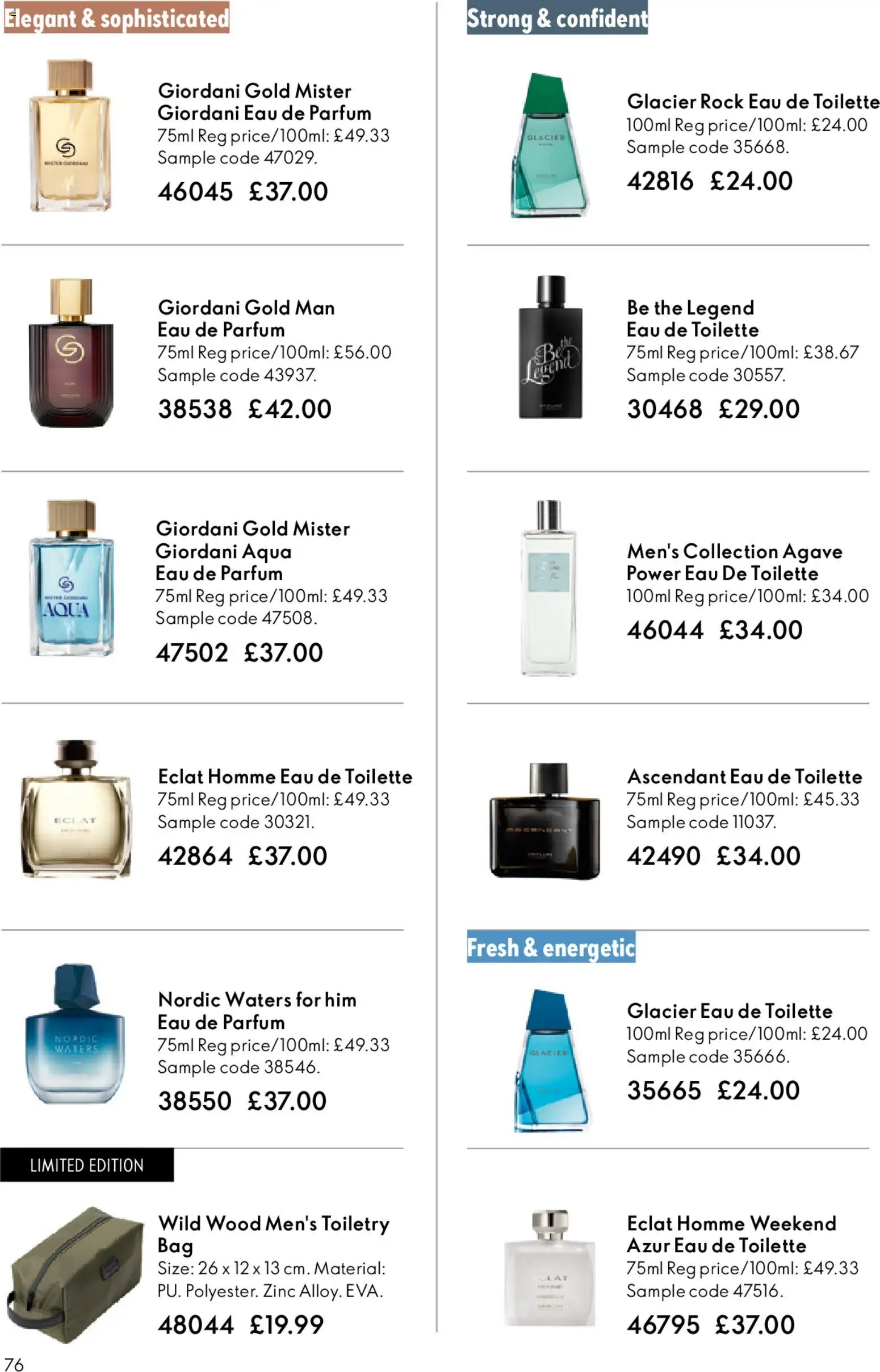 {H1} | Page: 76 | Products: Eau de toilette