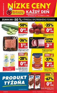 Biedronka leták platný od 30.04.2026