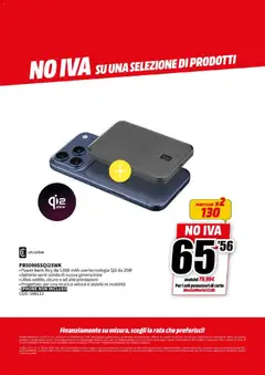 Anteprima del volantino Media World volantino valido a partire dal 01.04.2026 | Pagina: 28 | Prodotti: Iphone, Power bank, Batteria