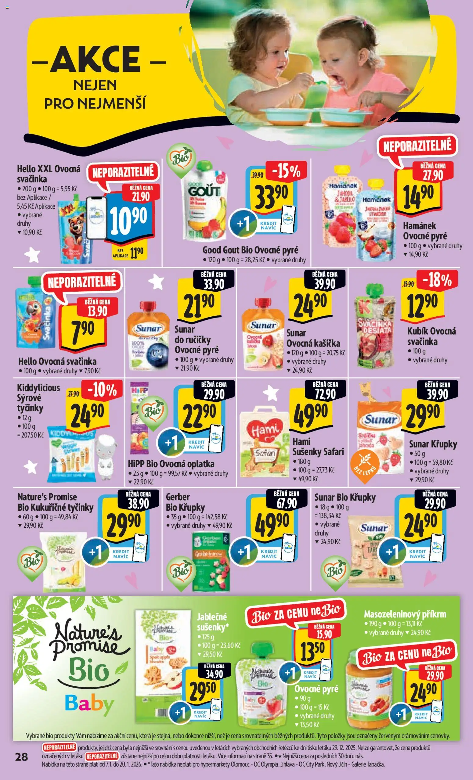 Albert leták - Hypermarket od 07.01.2026 | Strana: 36 | Produkty: Příkrm, Hamánek, Křupky, Hami