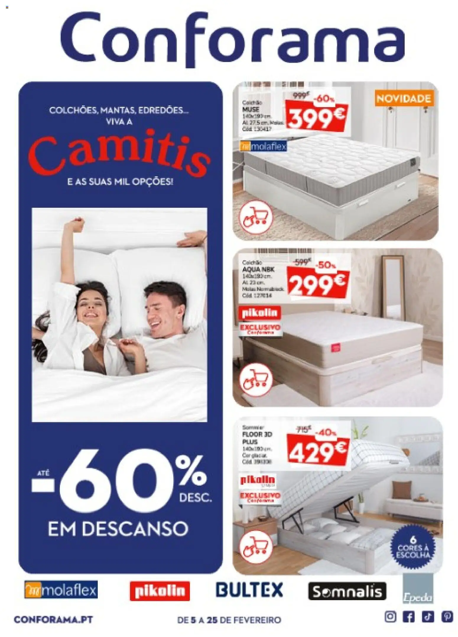 Conforama folheto │ válido de 05.02.2026 | Página: 1