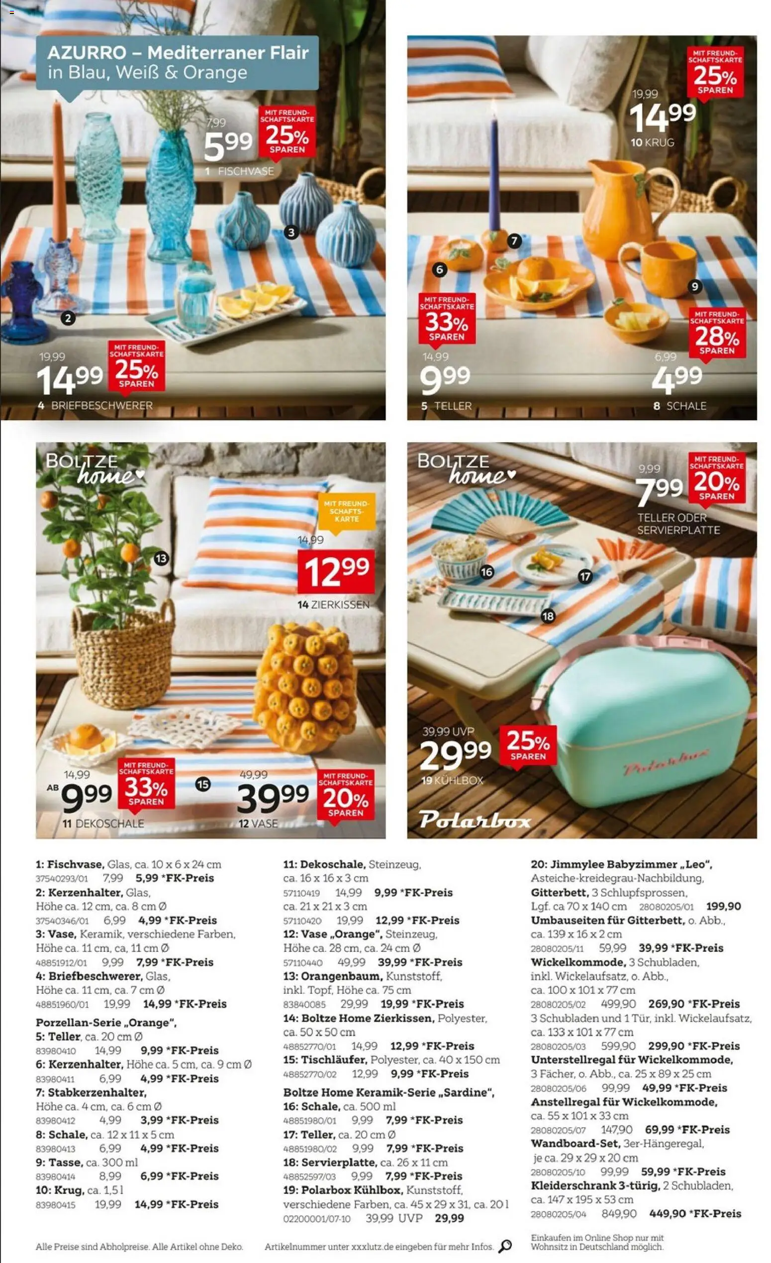 XXXLutz Wohnaccessoires – gültig ab 29.03.2026 | Seite: 14 | Produkte: Kleiderschrank, Vase