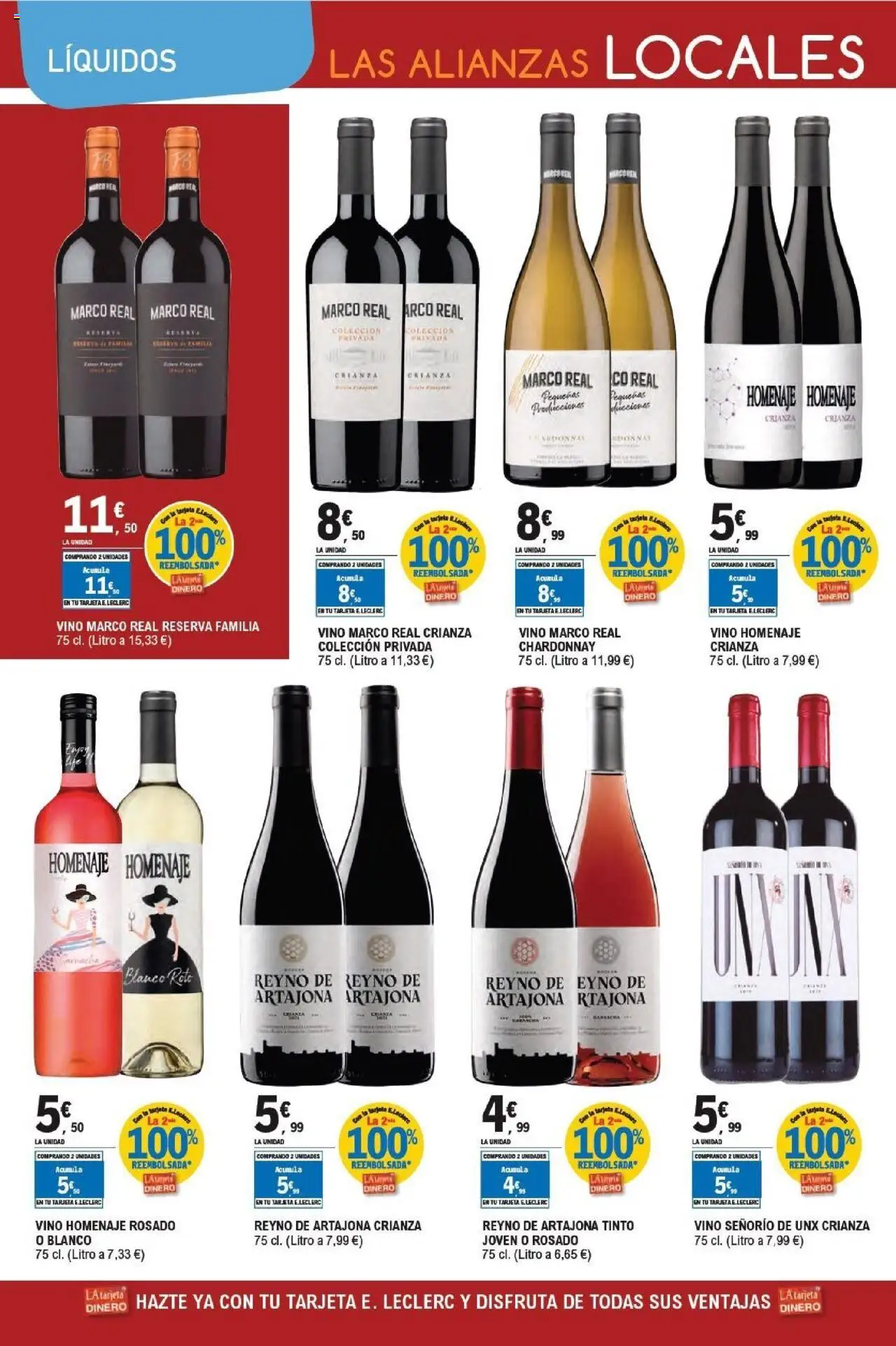 E.Leclerc folleto │ válido desde el 22.10.2025 | Página: 6 | Productos: Vino, Marco