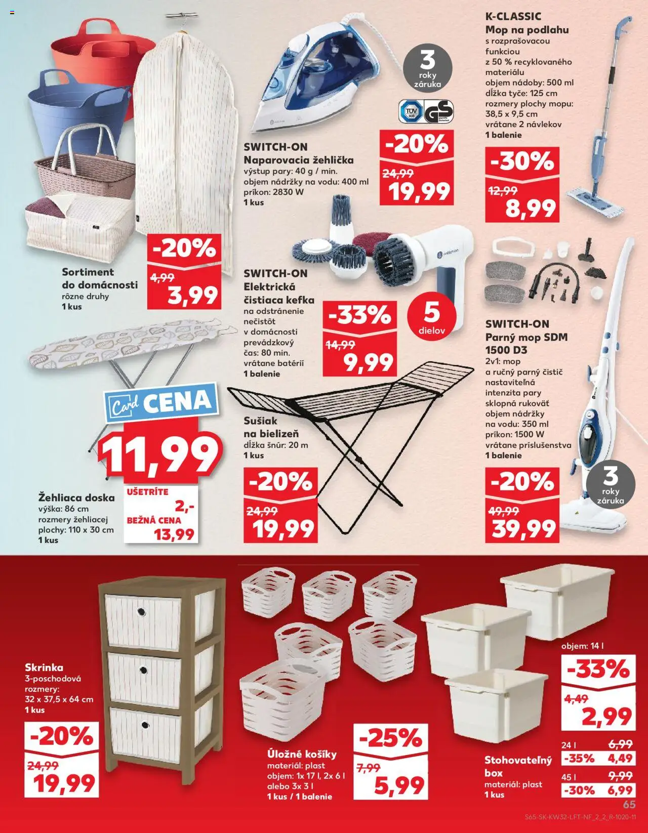 Kaufland SK akciós ujság - amely érvényes a következő dátumtól: 07.08.2025 | Oldal: 65