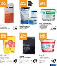 GAMMA folder - Voorbeeld van een folder van GAMMA, geldig van 25.03.2026 | Pagina: 9 | Producten: Pasta, La, Vloeren