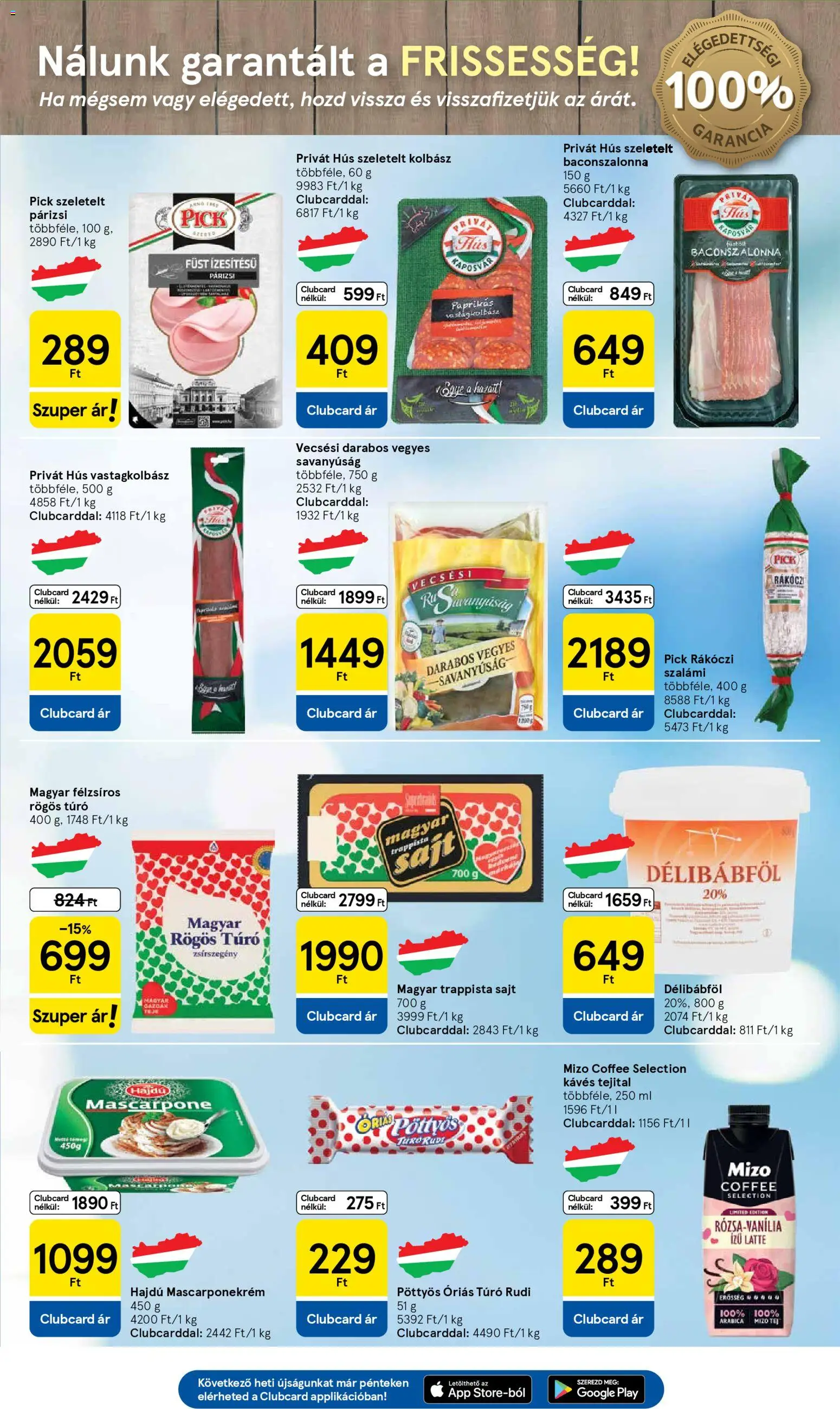 Tesco akciós ujság - amely érvényes a következő dátumtól: 05.03.2026 | Oldal: 3 | Termékek: Túró rudi, Vastagkolbász, Túró, Párizsi