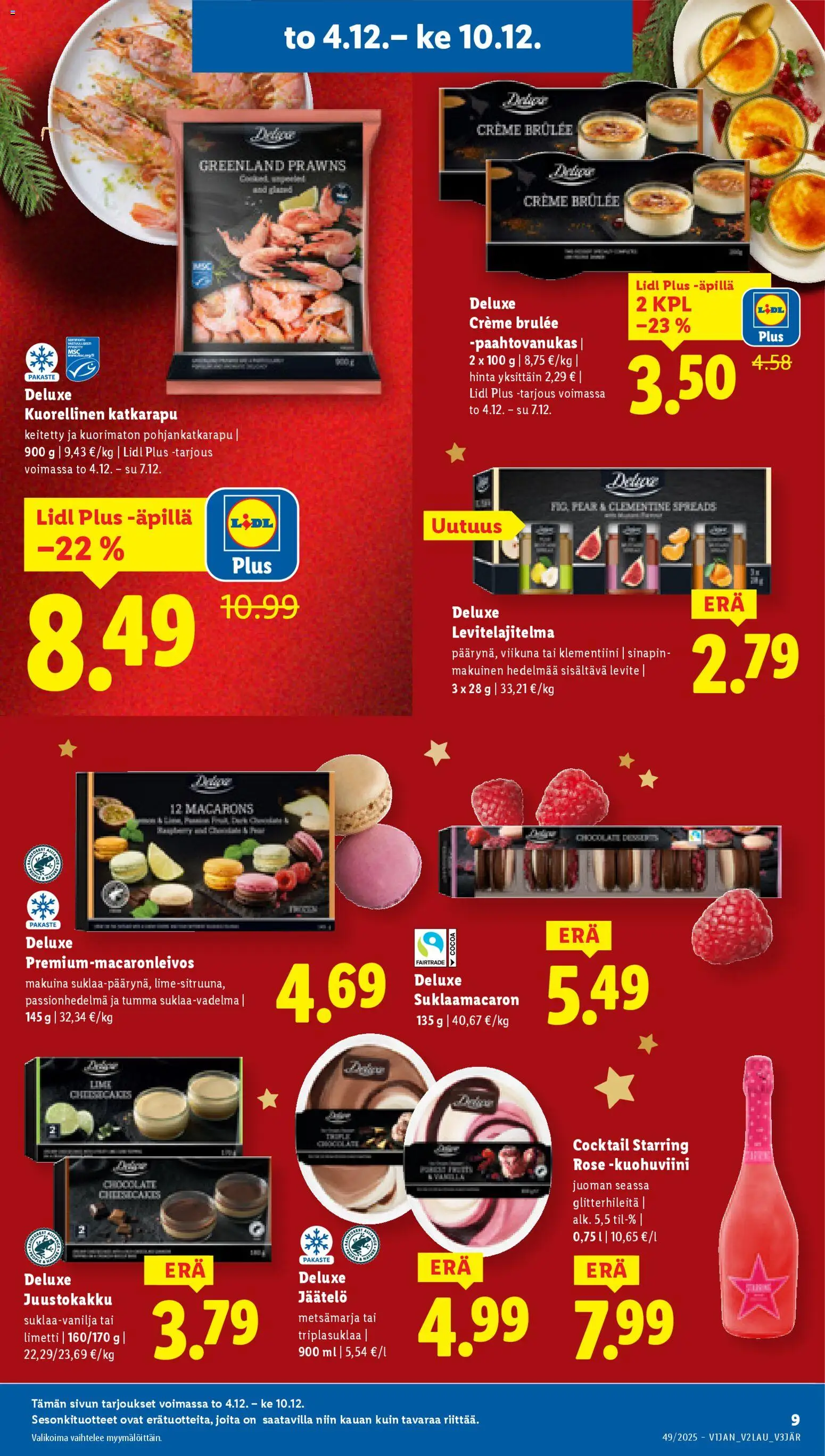 Lidl tarjoukset - Tampere – voimassa 04.12.2025 alkaen | Sivu: 9