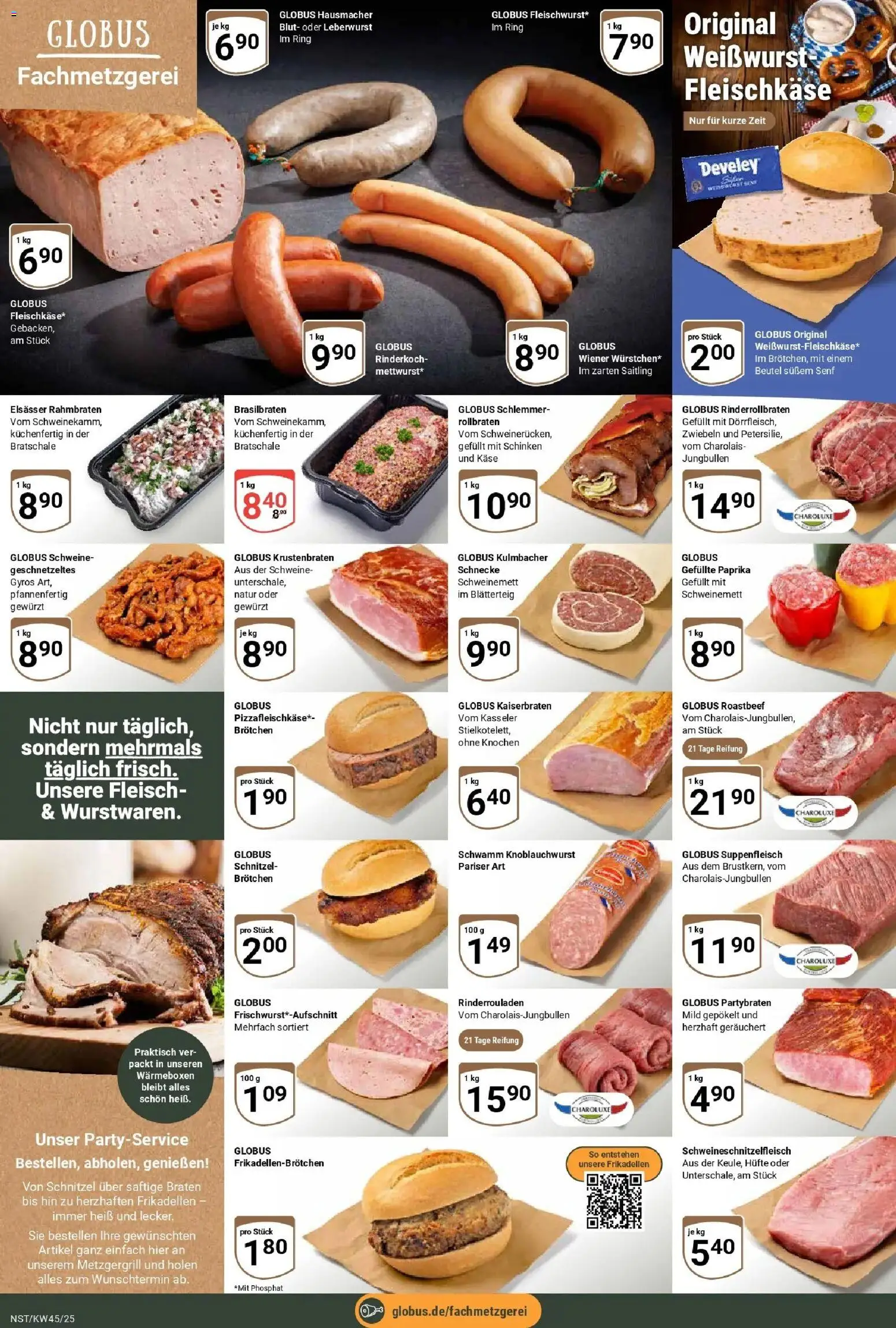 Globus prospekt Neustadt	 – gültig ab 02.11.2025 | Seite: 8 | Produkte: Schnitzel, Gyros, Zwiebeln, Paprika