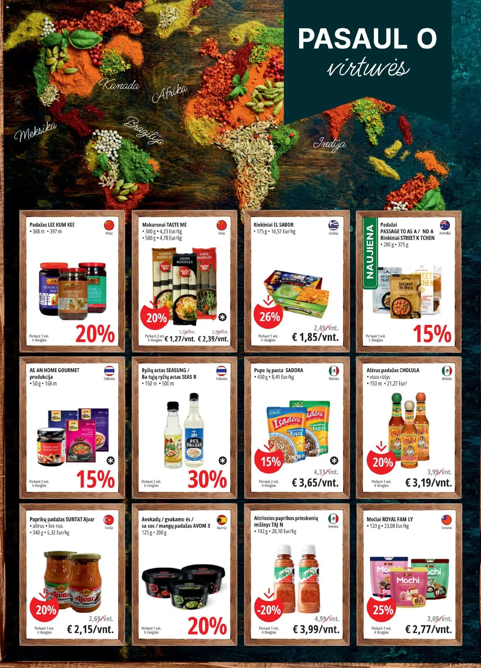 ePromo akcijos nuo 26.11.2025 | Puslapis: 5 | Prekių: Padažas, Makaronai