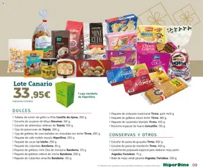 Vista previa HiperDino - Catálogo Lotes y Cestas válido desde el 10.11.2025 | Página: 9 | Productos: Τυρόπιτα, Pasta, Tableta, Φρυγανιές σικάλεως