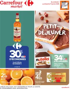 Carrefour Market - Prévisualisation de Carrefour Market catalogue semaine 1 valide à partir de 02.01.2026