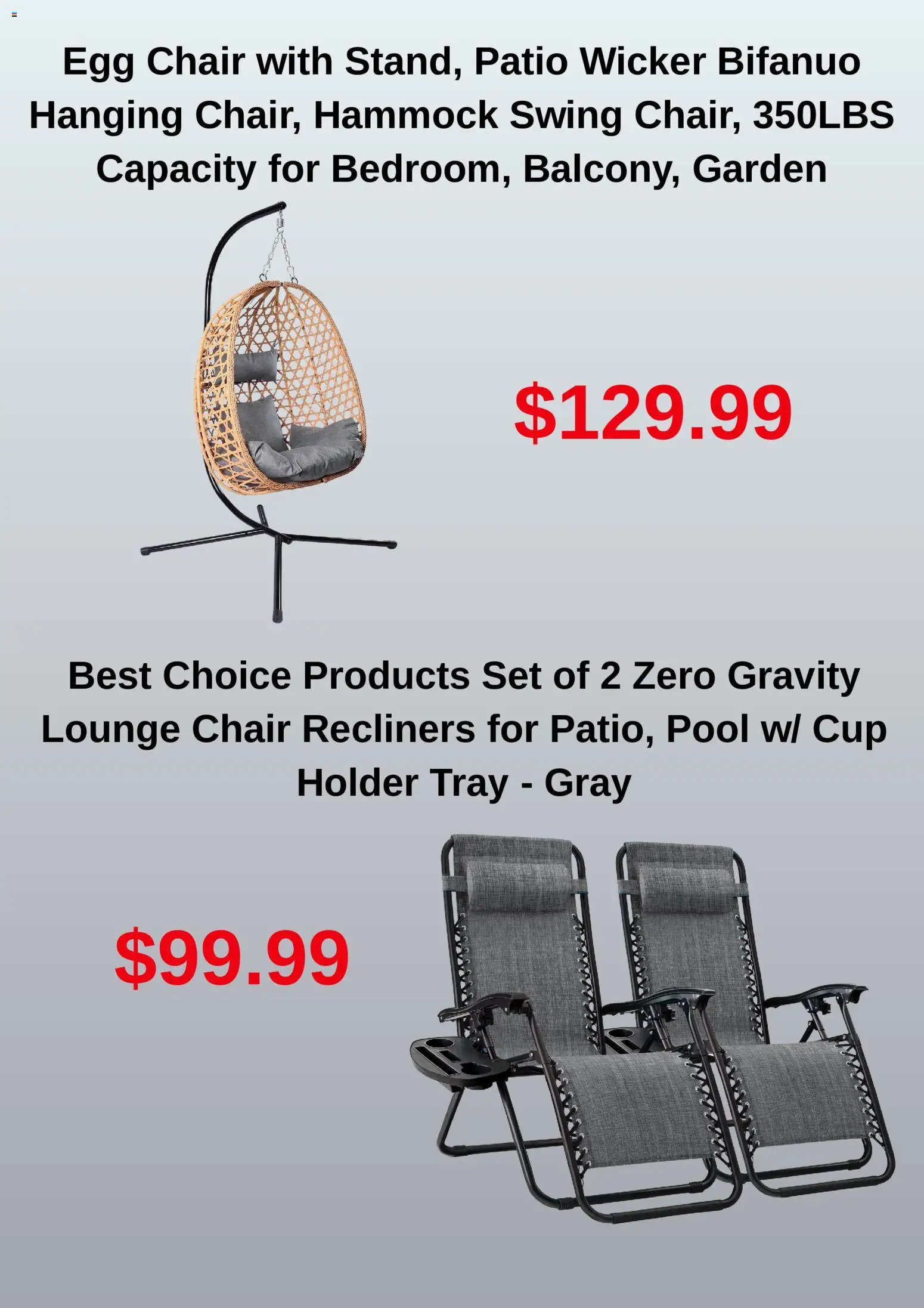 Walmart Catalogue valid from 01.03.2026 | Page: 3 | Products: Chair