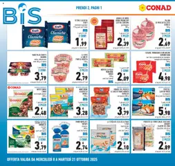 Anteprima del volantino REPARTO SURGELATI MISTO FUNGHI CONAD, con funghi porcini 300 g valido a partire dal 08.10.2025 | Pagina: 2