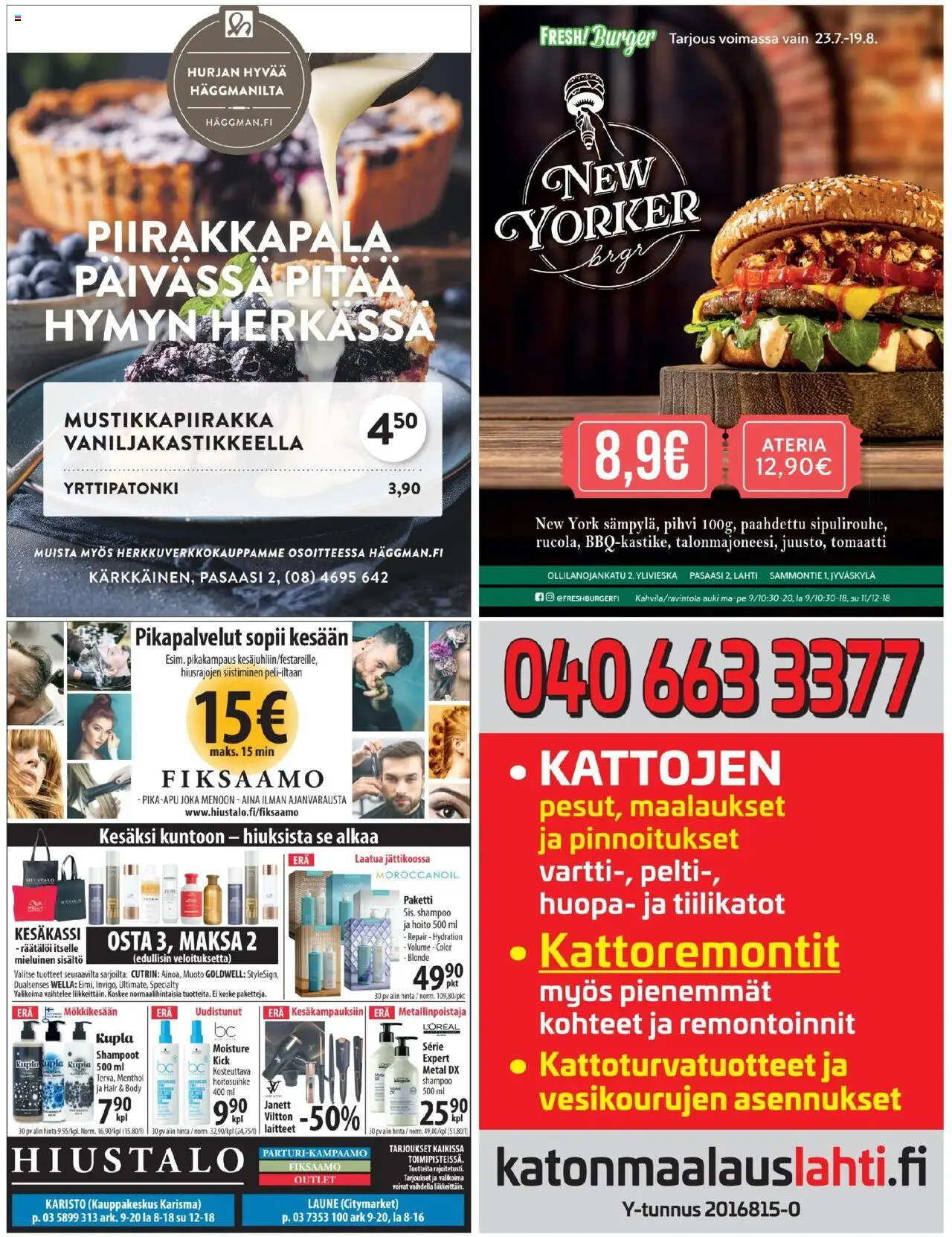  | Sivu: 24 | Tuotteet: Shampoo, Pihvi, Huopa