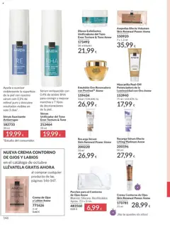 Sérum Suavizante Antiarrugas, Ayuda a suavizar visiblemente la superficie de la piel con nuestro sérum con 0,1% de retinol puro y descubre resultados visibles en solo 3 días*. │ válido desde el 01.09.2025 | Página: 146 | Productos: Crema, Té, Suavizante, Crema contorno de ojos