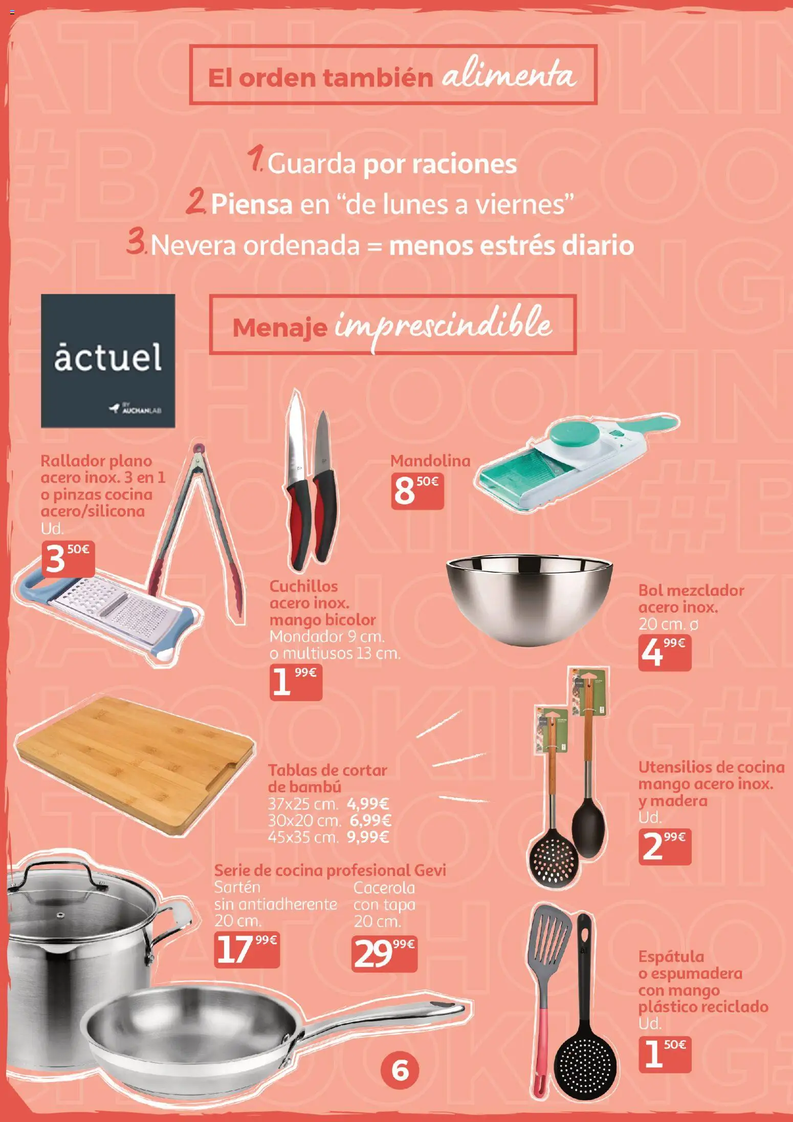 Alcampo - Batchcooking 2026 │ válido desde el 15.01.2026 | Página: 6 | Productos: Cocina, Ρούτερ, Mezclador