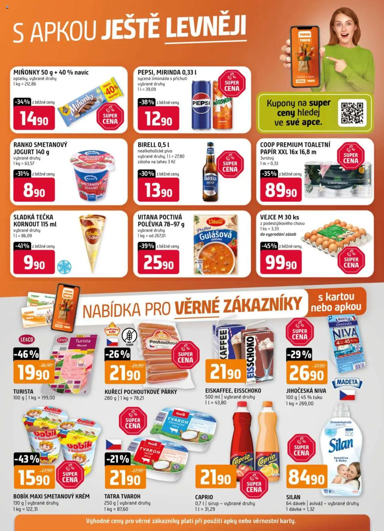 Terno leták od 27.08.2025 | Strana: 20 | Produkty: Pivo, Tvaroh, Kuře, Láhev