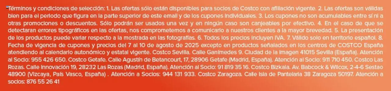 Costco catálogo │ válido desde el 07.08.2025 | Página: 7