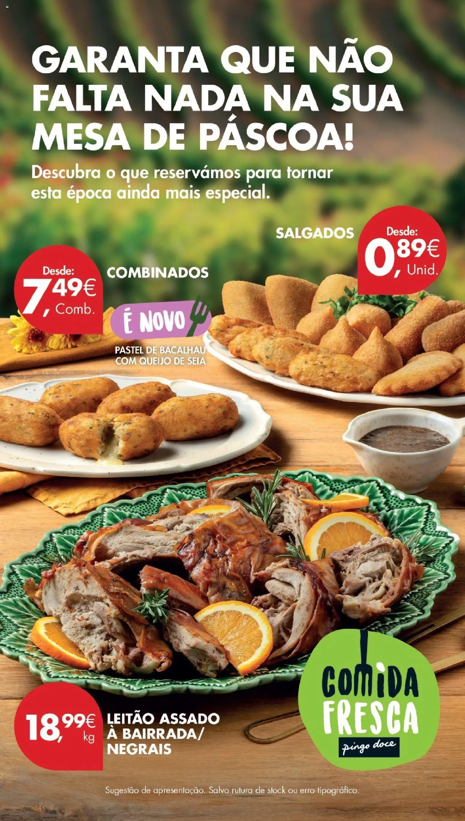 Pingo Doce Poupe Esta Semana Madeira │ válido de 31.03.2026 | Página: 8 | Produtos: Bacalhau, Mesa, Queijo
