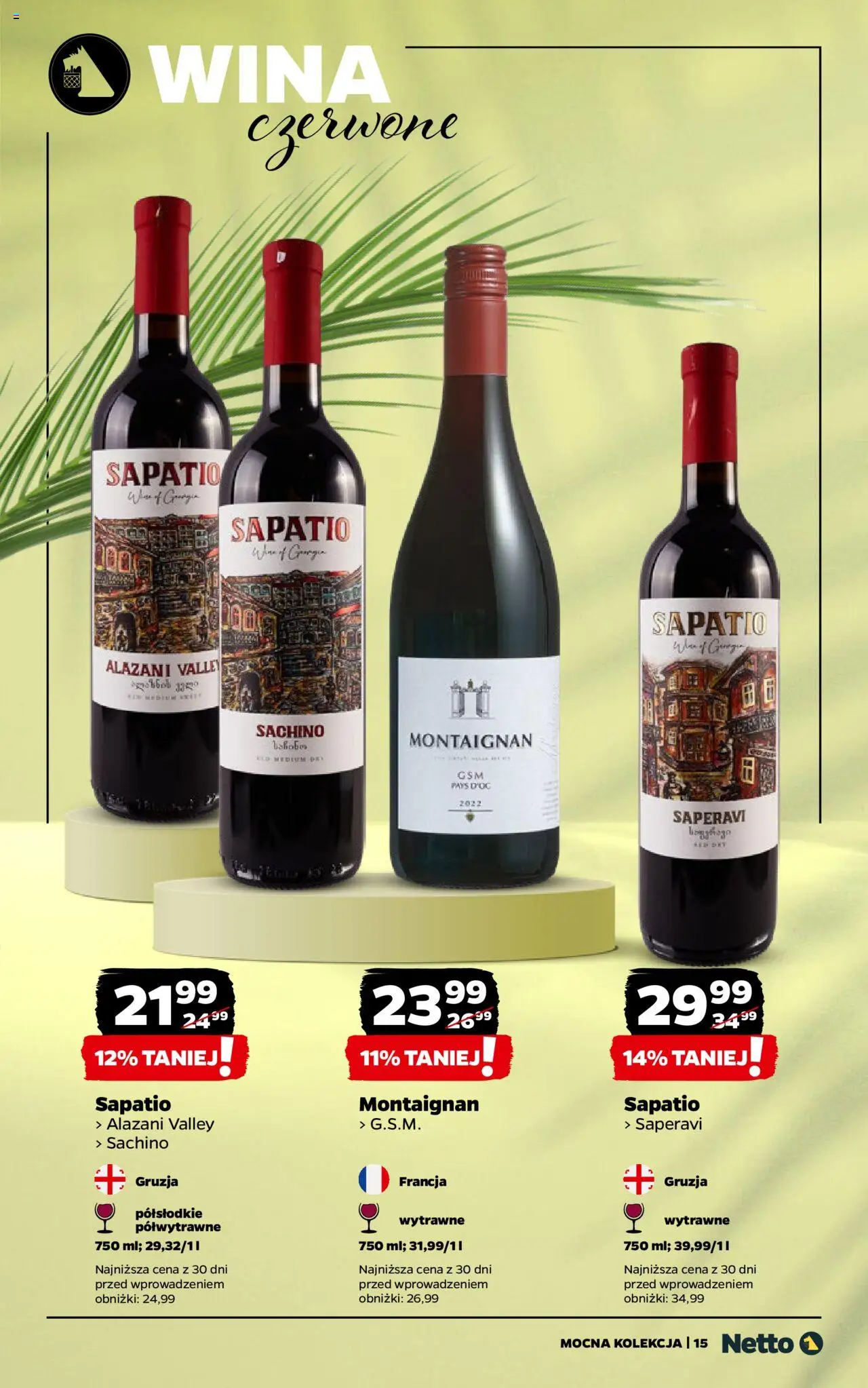 Netto gazetka - Mocna Kolekcja od 01.07.2025 | Strona: 15 | Produkty: Alazani Valley