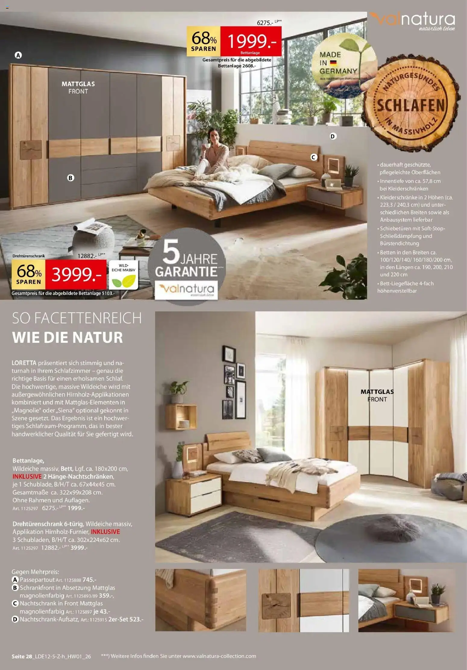 Zurbrüggen - Zurbrüggen: Ihr Einrichtungshaus der Extraklasse – gültig ab 18.01.2026 | Seite: 40 | Produkte: Drehtürenschrank