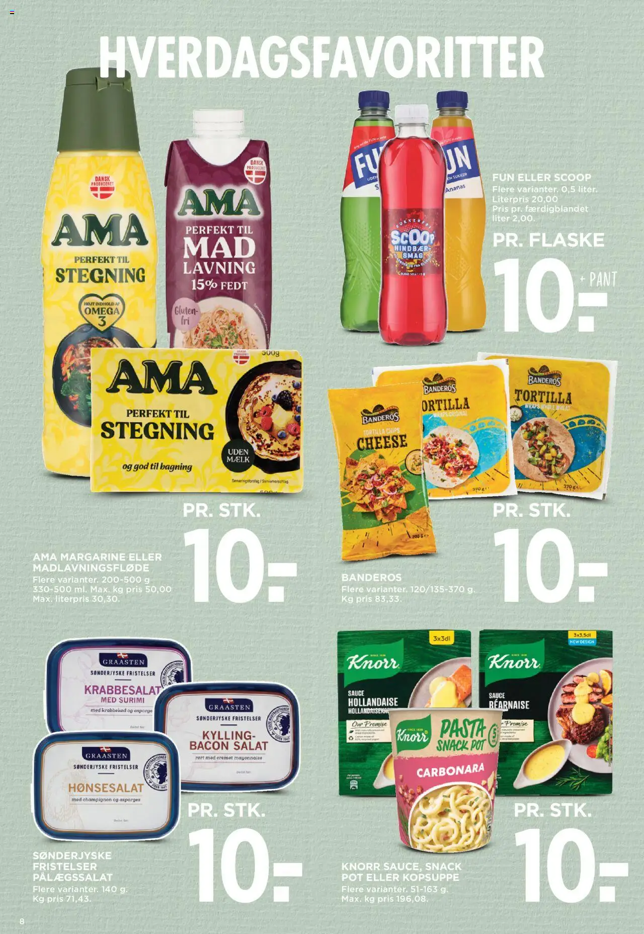 Meny tilbudsavis – gyldig fra 12.09.2025 | Side: 8 | Produkter: Ananas, Pasta, Salat, Sukker