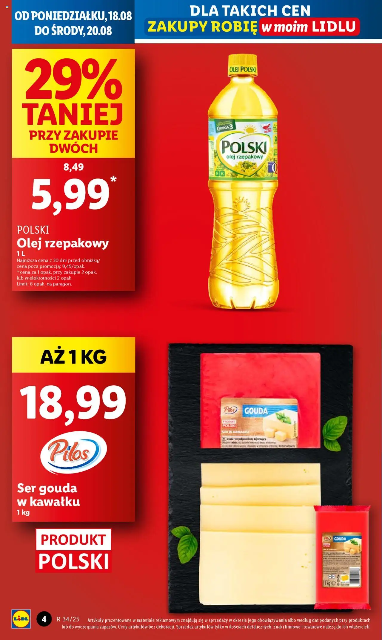 Lidl Gazetka od 18.08.2025 | Strona: 4
