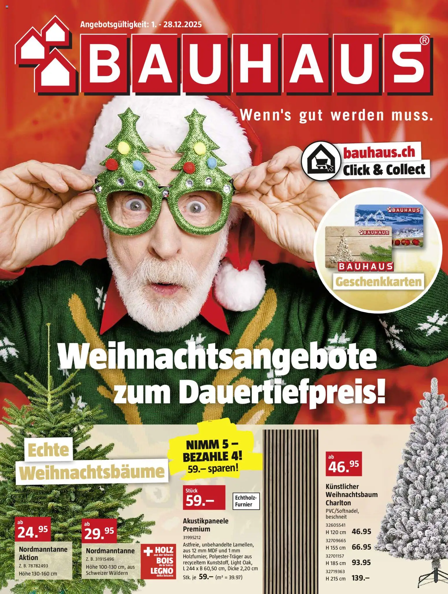 Bauhaus Aktionen – gültig ab 01.12.2025 | Seite: 1