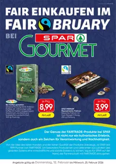 SPAR Gourmet Fair Einkaufen Im Fair Bruary - Niederösterreich  ab 12.02.2026 gültig