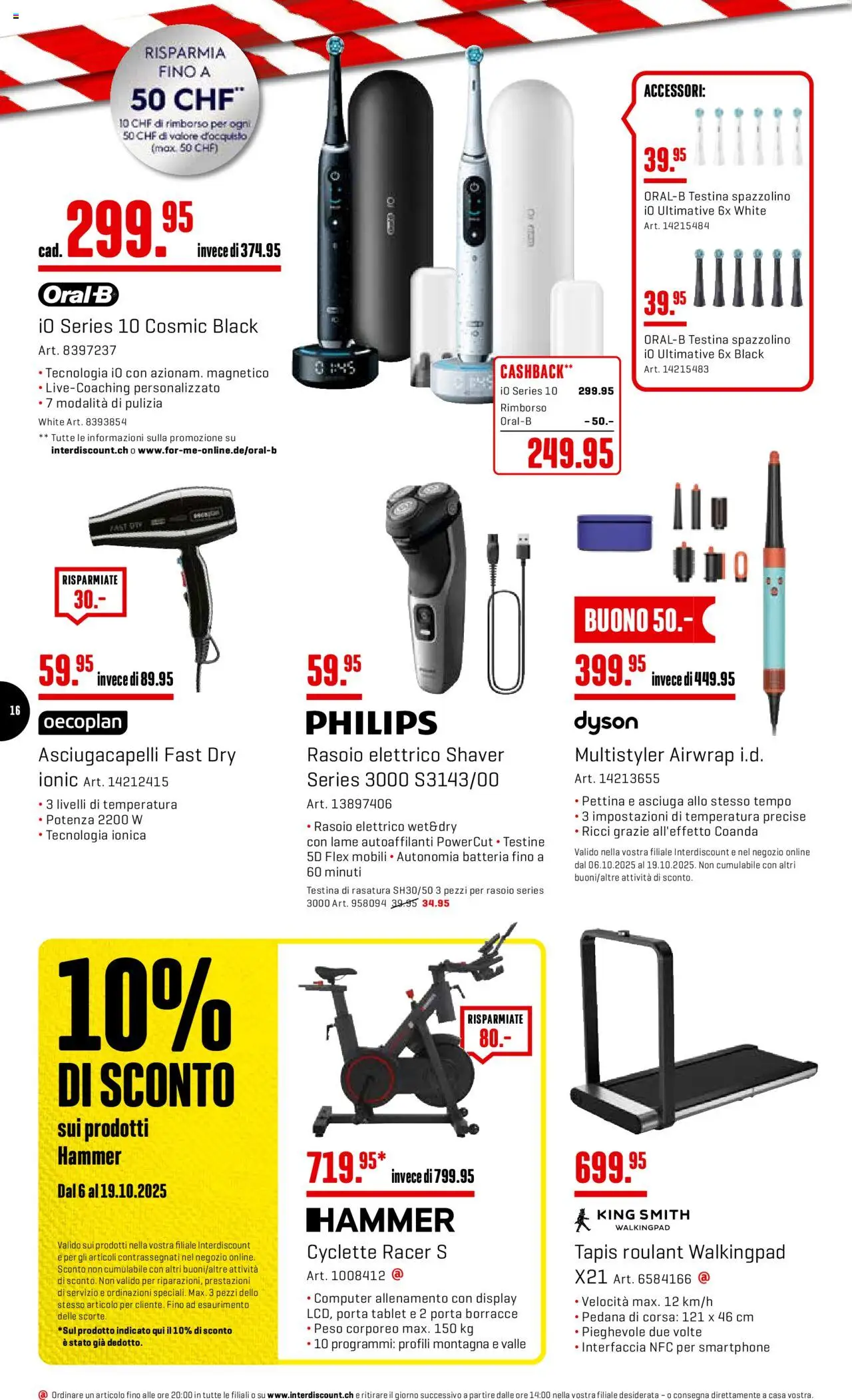 Interdiscount Aktionen IT – gültig ab 06.10.2025 | Seite: 16 | Produkte: Smartphone, Computer, Philips, Dyson