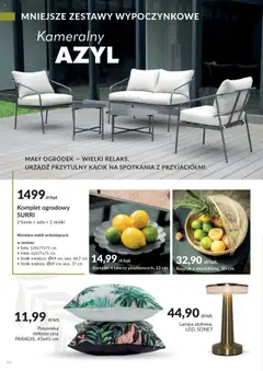 Pogląd oferty "Salony Agata Gazetka - Ogród" - ważna od 26.05.2025 | Strona: 16 | Produkty: Sofa, Fotel, Lampa