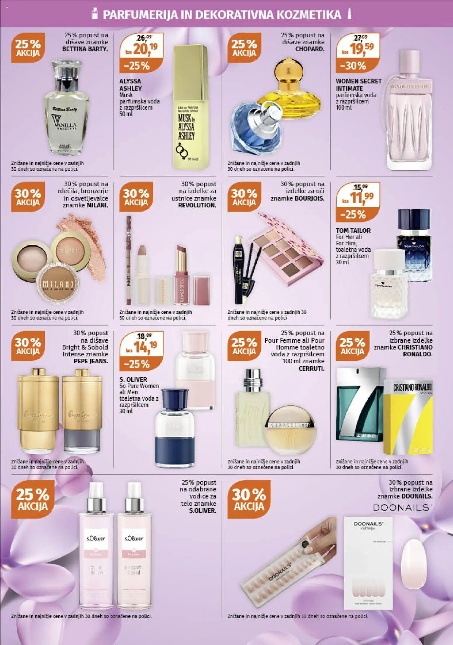 Novi Müller katalog ponudbe – veljaven od 02.02.2026 | Stran: 18 | Izdelki: Dekorativna kozmetika, Disava, Toaletna voda, Parfumska voda