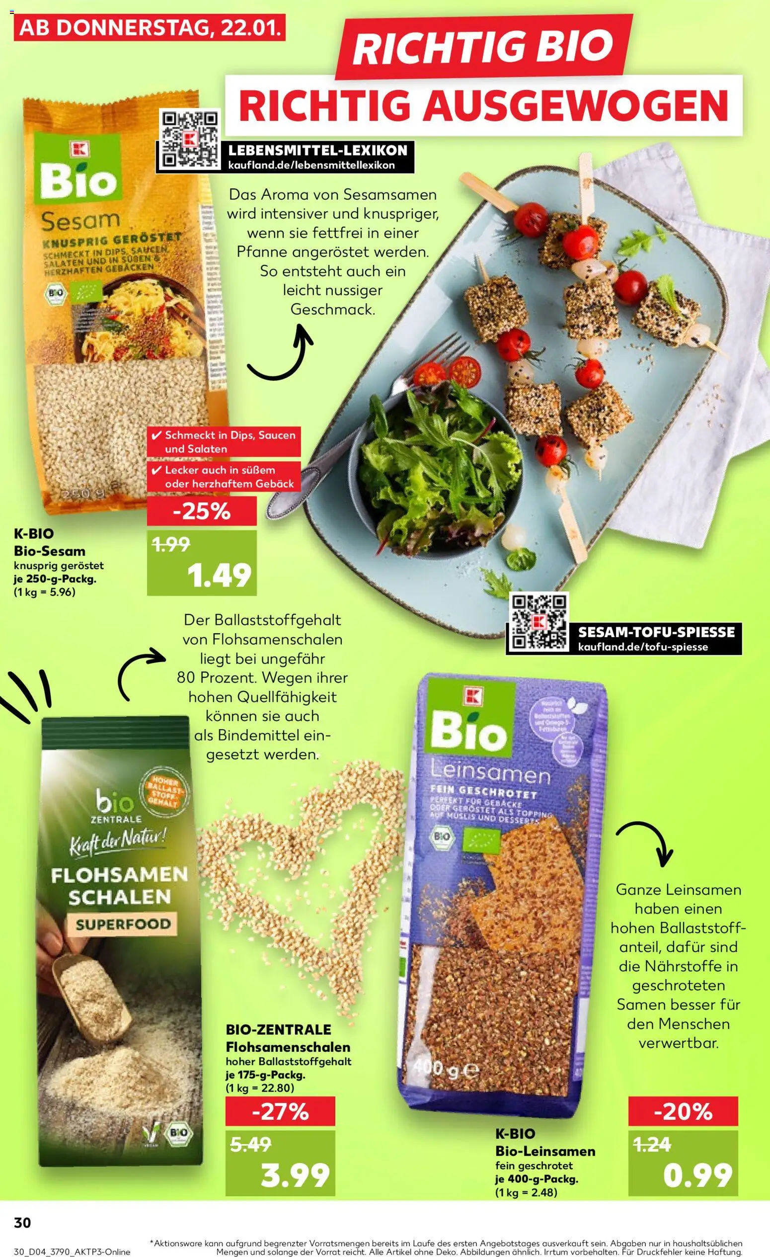 Kaufland prospekt Leipzig	 – gültig ab 22.01.2026 | Seite: 30